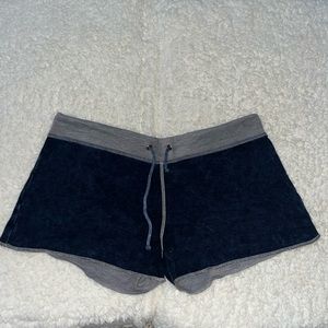 Hard Tail navy comfy shorts